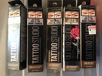 New Maybelline tattoo studio waterproof brow gel
