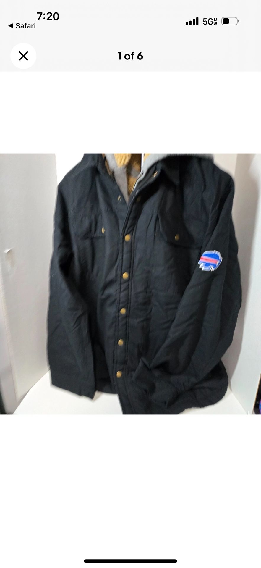 Buffalo Bills Work Jacket 