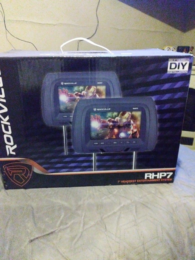 Rockville Headrest Entertainment System/Universal