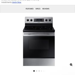 Used Samsung Stove 