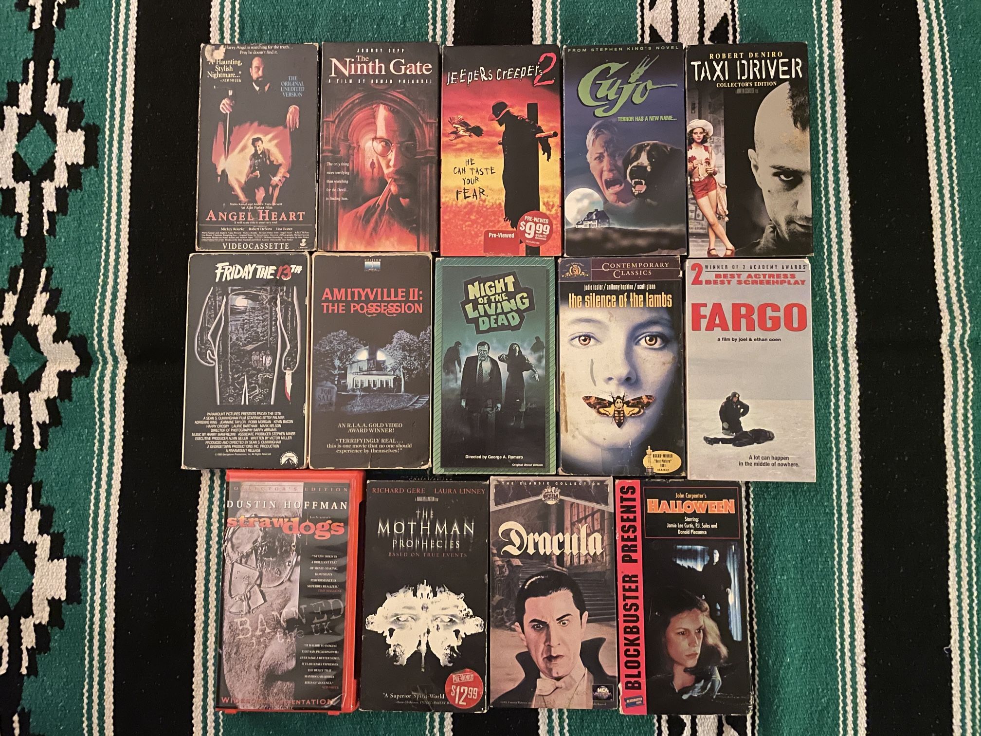 Horror/thriller VHS