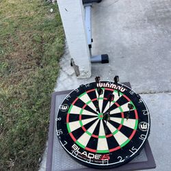 Barely Used Dart Board 
