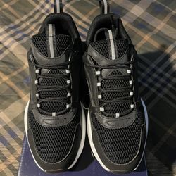 Black And White Dior B22 Sneakers 