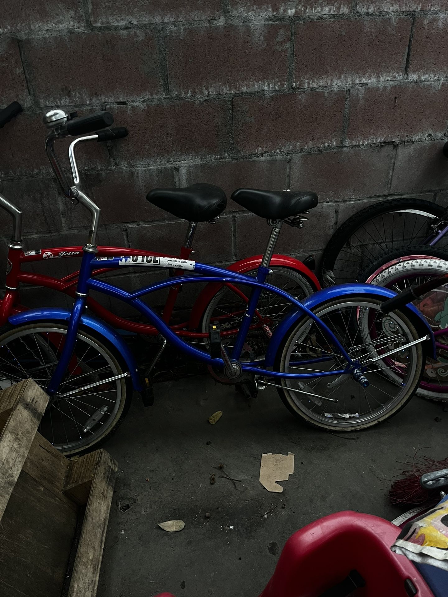Blue Cruiser Bike