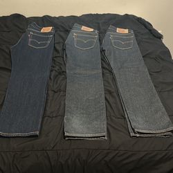 Levi’s jeans 50 for all 3