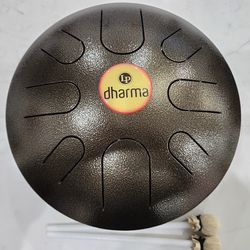 Dharma Drum Steel Meditative 13 inch