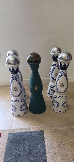 Clase Azul Hand-Painted Empty Bottles