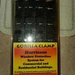 Hurricane window board Clamps