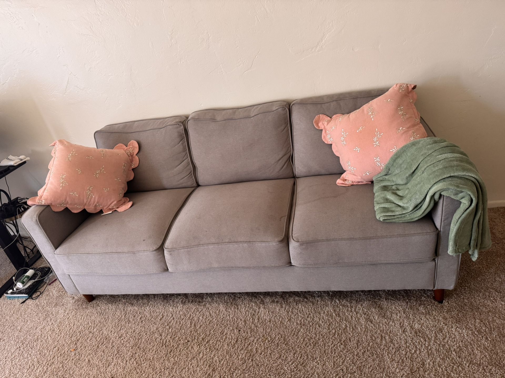 Comfortable Couch bought in way fair an year ago couch - Moving Sale PICK UP ONLY