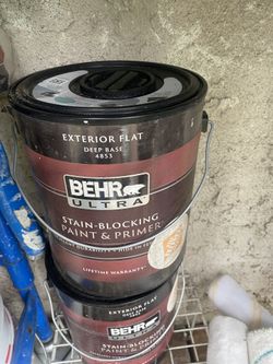 Flat Paint 2 Gallons $25each