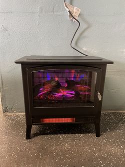 Bayside Infrared Electric Fireplace Stove Heater