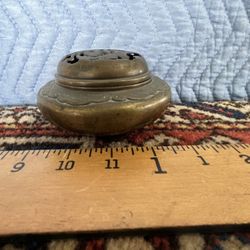Chinese Bronze Covered Censer 