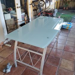 Smoke Glass Table 61x32