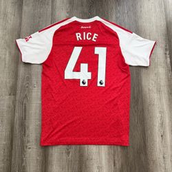 Adidas jersey arsenal home Rice #41 Size Large
