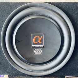Alphasonik 12” Subwoofer Enclosure 