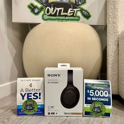 Sony XM4 headphones wireless floor model display 