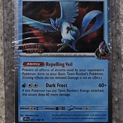 Pokemon TCG Destined Rivals Best Buy Promo Articuno 