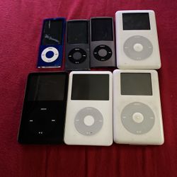 iPod 2pcs 30GB 2pcs 20GB  2 pcs 8GB 1 iPod 