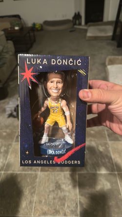 Luka Doncic Los Angeles Lakers Bobblehead LA Dodgers