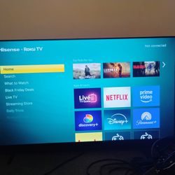50" Hisense Roku Smart TV 2024