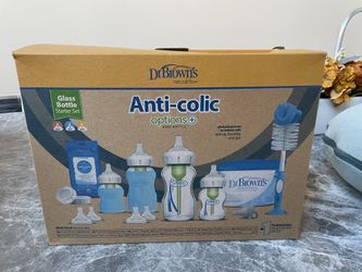 Dr brown glass bottle starter set