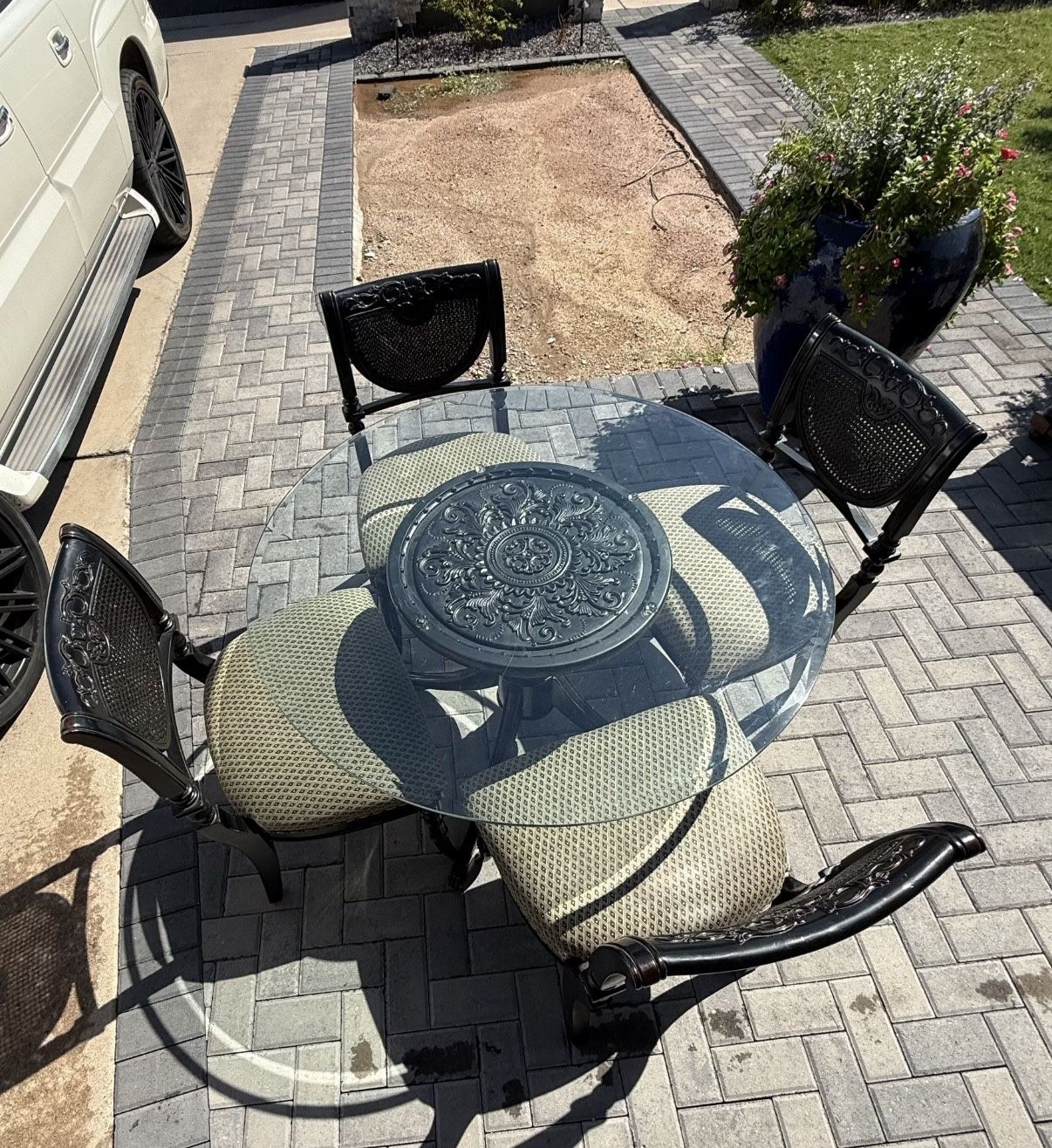 Outside Dining Table Set