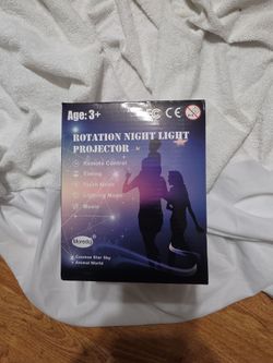 Rotation night light projector