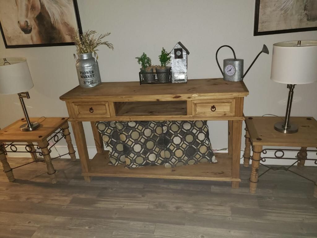 All Wood 5 Set Tables