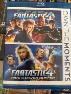 Fantastic 4 and sequel blu ray