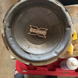 Excursion 12” Subwoofer 