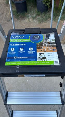 COSCO. 6 ‘Ft  DIY Work. Ladder 