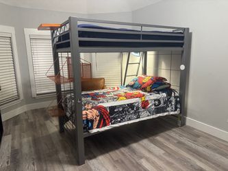 Metal bunk bed from Rooms to go