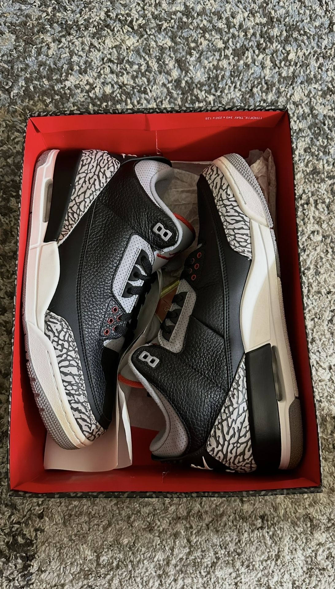 JORDAN 3 ‘BLACK CEMENT’ (2018)