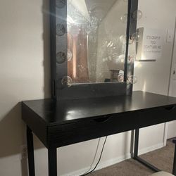 Black 13 Bulb VanityNo we are driving around right now