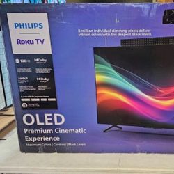 65 Tv $55 Down On Finacing Free Delivery 6 Mo Th Warranty.  65 OLED Tv Phillips. Smart 4k Tv 