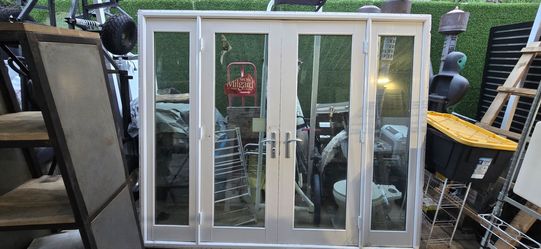 Exterior French Door  Vinyl Milgard Tuscany Series Swing