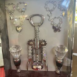 Wedding Wine Opener Set