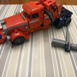 Transformer 2007 Movie Voyager  Optimus prime Figure  