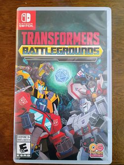 Nintendo Switch Transformers Battleground