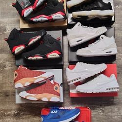 Retro Jordans &  Nike Air Max 