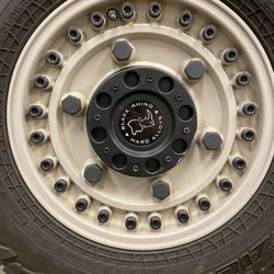 Beige Black Rhino Rims