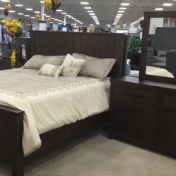 6pcs Queen Or king Bedroom Set