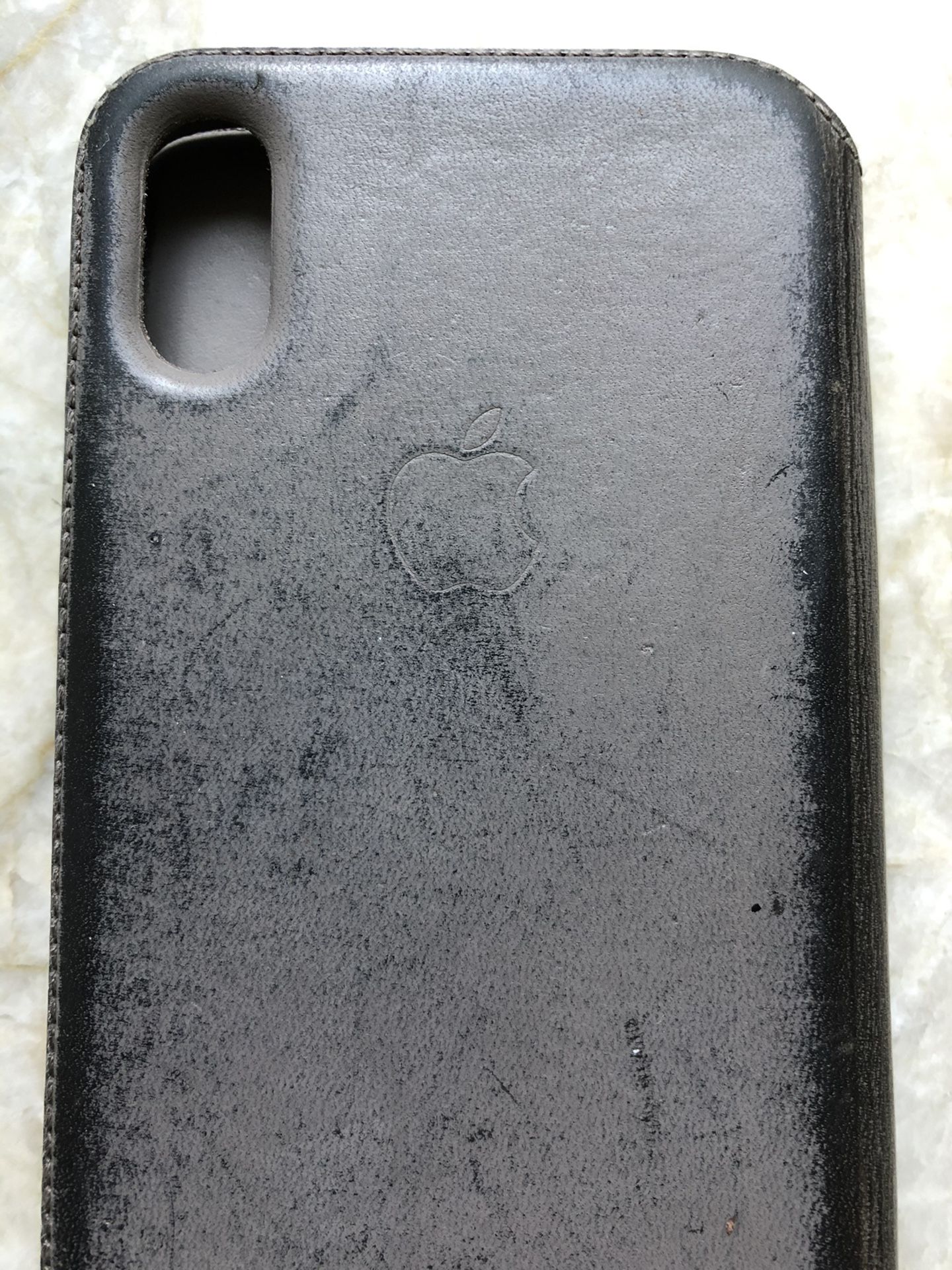Apple Leather Case For iPhone X