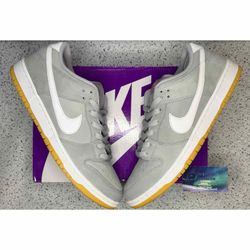 Nike Dunk SB Low Pro ISO Wolf Grey Gum 13 Men