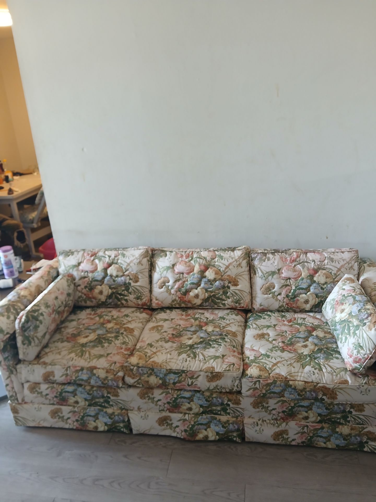 Vintage style sofa and love seat