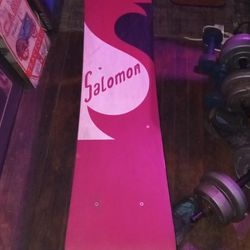 Original Factory Solomon Custom Made Snowboard Table/seat