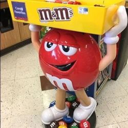 Red M&M Display Character NEW