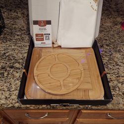 New Cheese Board With Utensils