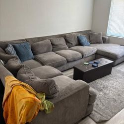 Gray Sectional Sofa