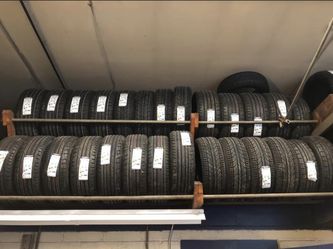 Tires new & used we mount & balance also